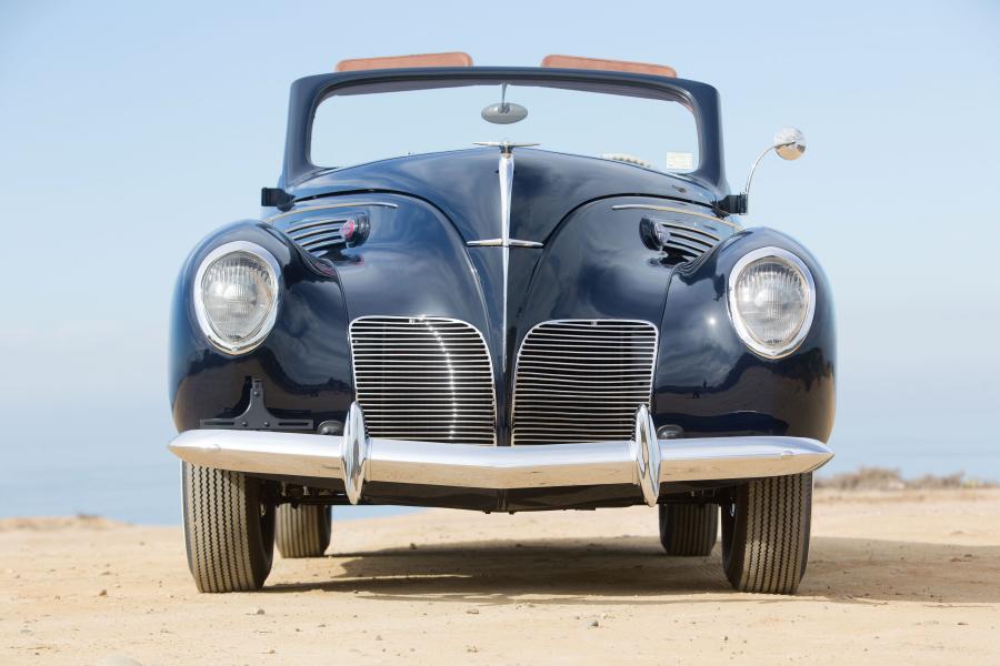  Lincoln Zephyr Convertible Coupe (86H-760(B)) 1938 года  (фото 2 из 36)